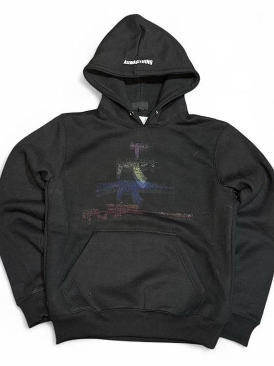 Vintage Other - ASwagThing FW25 1/50 F&F Pixel Gun Black Hoodie